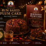 Rum Based Festive Plum Cake (1KG)