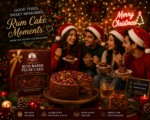 Rum Based Festive Plum Cake (1KG) - Image 2