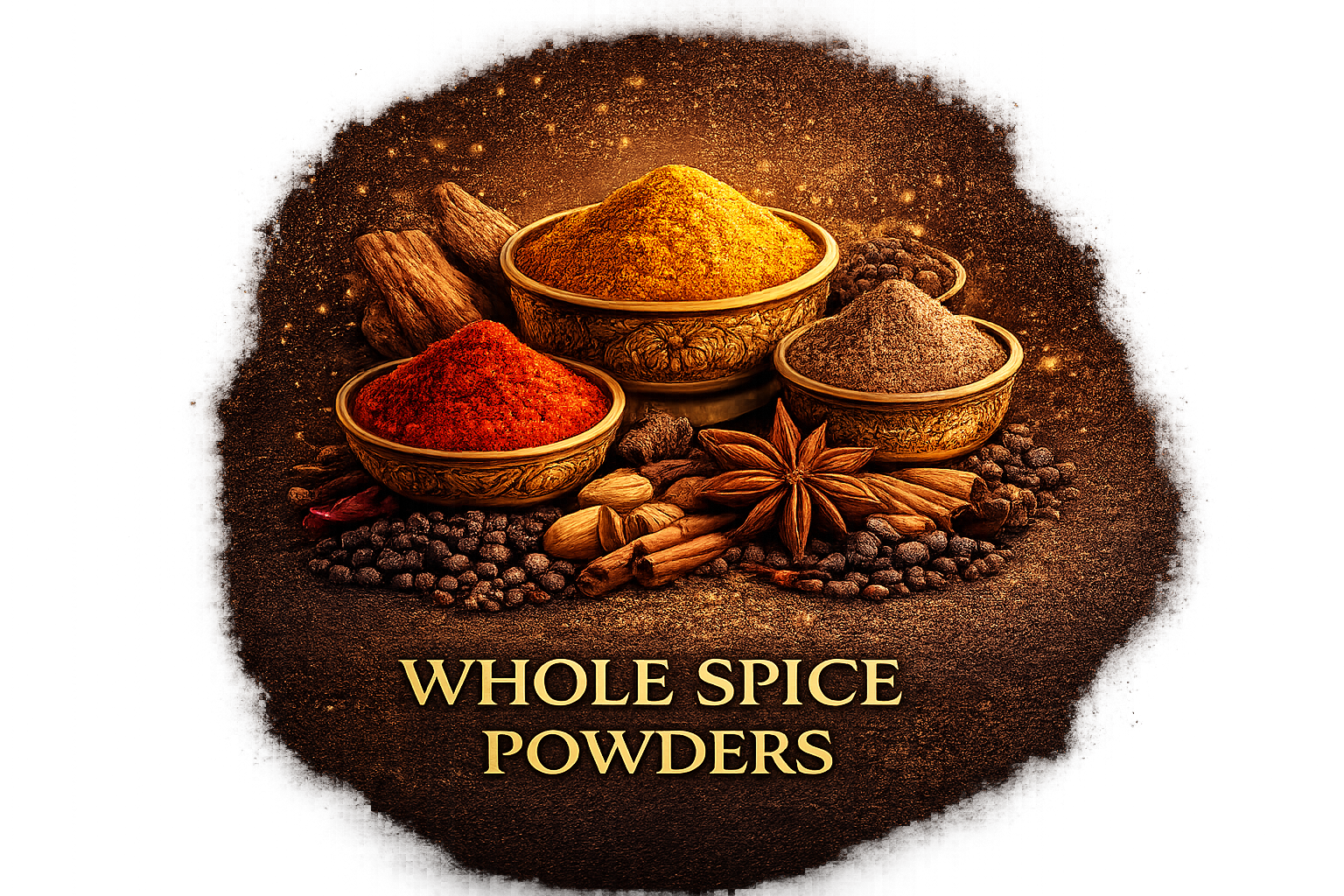 Whole Pure Spices Powder